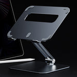 Load image into Gallery viewer, Double Layer Aluminum Folding Tablet Stand
