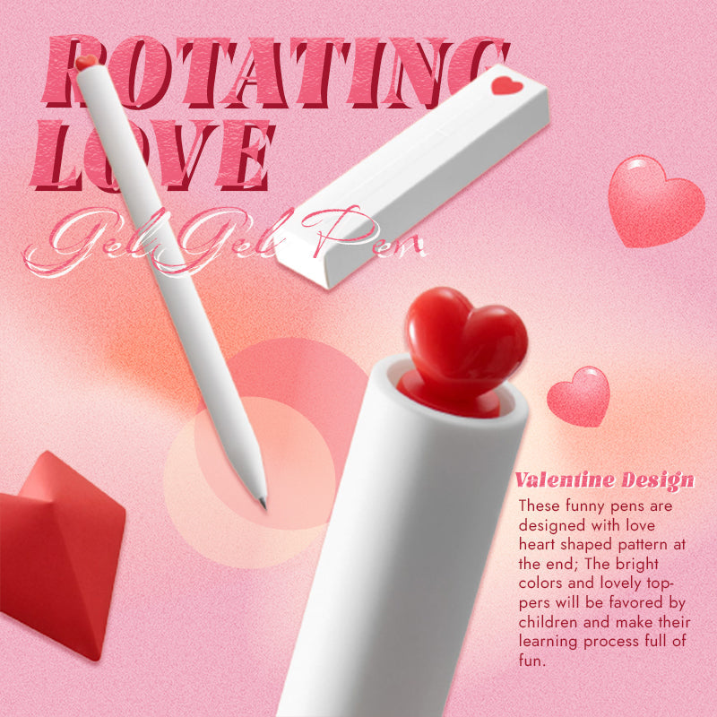 Rotating Love Gel Gel Pen